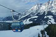 früher Skibetrieb Dank Schnee im Oktober: die Asitzbahn in Leogang hatte beretis am 25.+26.10.2014 erstmals den Skibetrieb aufgenommen (©Foto. Martin Schmitz=